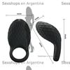 Anillo vibrador para retrasar la eyaculacion con carga USB